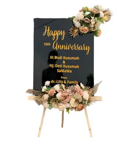 Papan Bunga Akrilik Mulur